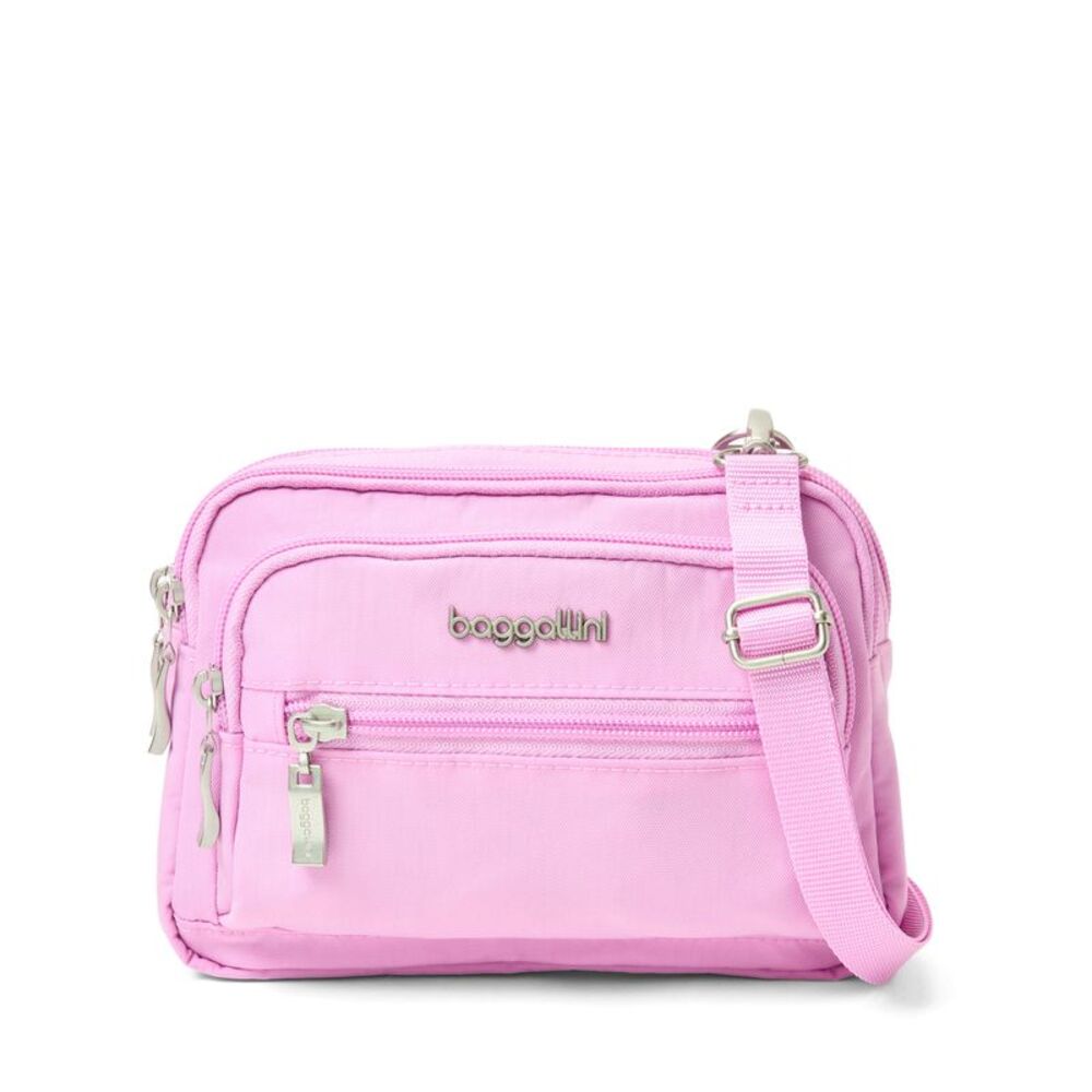 baggallini Women's Triple Zip Bagg Small Crossbody Bag
